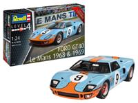 Revell 1/24 Ford GT40 Le Mans 1968 & 1969 - thumbnail