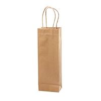 Creativ Company Papieren zakken, h: 36 cm, b: 13x8 cm, 125 gr, bruin, 10 stuk/ 1 doos - thumbnail
