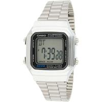 Horloge Uniseks Casio VINTAGE Zwart Zilverkleurig (Ø 32 mm) (Ø 34 mm) - thumbnail