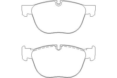 Remblokken set 2417001