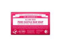 Dr. Bronner's Zeepblok - pure castile - roos - thumbnail
