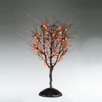 Dry Tree With Orange Lights 11x11x28 cm Halloween LEMAX - Lemax - thumbnail