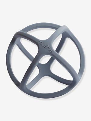 Siliconen bijtring - MUSHIE blauw Siliconen bijtring - MUSHIE blauw