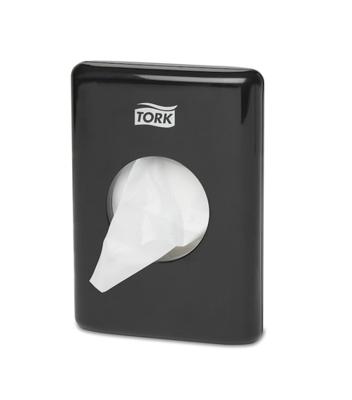 TORK Elevation 566008 Hygiënezak-dispenser Kunststof (b x h x d) 100 x 140 x 36 mm Zwart 1 stuk(s) TORK Elevation 566008 Hygiënezak-dispenser Kunststof (b x h x d) 100 x 140 x 36 mm Zwart 1 stuk(s)