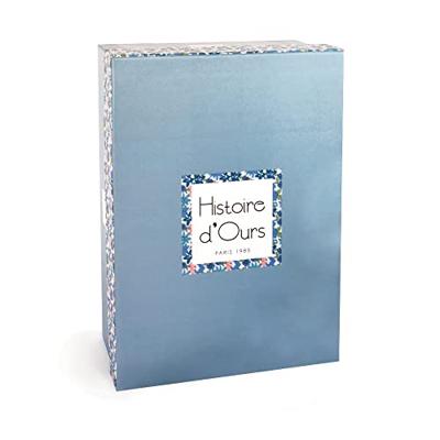 Knuffelvriend konijn - HISTOIRE D'OURS blauw Knuffelvriend konijn - HISTOIRE D'OURS blauw