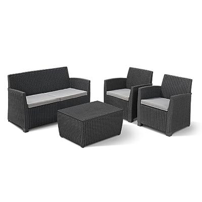 Keter - Mia Loungeset 4p + Opbergtafel - Eindejaarsknaller afhaalprijs Keter - Mia Loungeset 4p + Opbergtafel - Eindejaarsknaller afhaalprijs