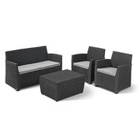 Keter - Mia Loungeset 4p + Opbergtafel - Eindejaarsknaller afhaalprijs - thumbnail