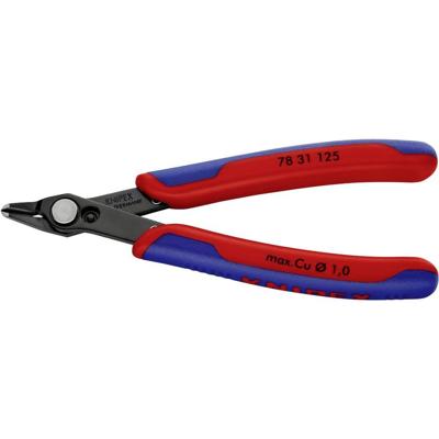 KNIPEX electronic super knips 78 31 125 elektronica-tang (blauw)