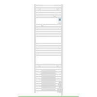 Elektrische Handdoekradiator Nemo Go Doris 159x55 cm 1750 Watt Wit - thumbnail