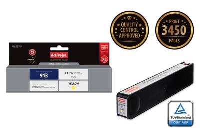 Activejet AH-913YR inktcartridge 1 stuk(s) Compatibel Hoog (XL) rendement Geel