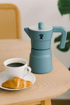 Italiaans koffiezetapparaat - PEZZETTI - SOLIDEXPRESS - Aluminium - 3 kopjes - Groen