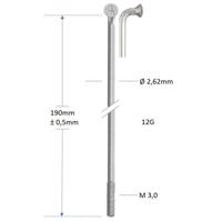 Alpina spaak zink 12-212 zonder nippel (144st) - thumbnail