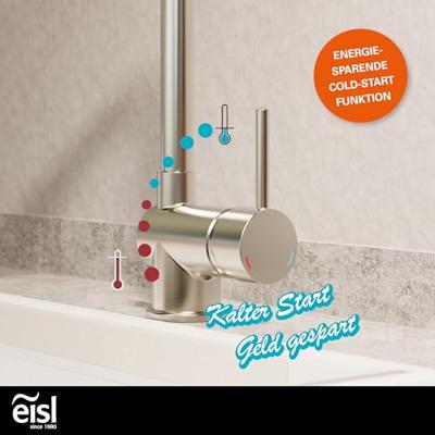 EISL eenknopsmengkraan futura roestvrij staal