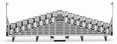 WAGO 727-119 Rangeerklem 7.62 mm Spanveer Toewijzing: L Grijs 25 stuk(s)