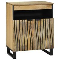 Dressoir Bruin 60 x 33 x 75 cm massief mangohout - thumbnail