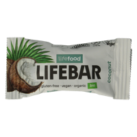 Lifefood Lifebar kokos mini bio 25 Gram - thumbnail