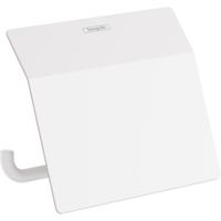 Toiletrolhouder Met Klep HansGrohe AddStoris Mat Wit - thumbnail