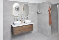 Ben Lavion 3-gats inbouw wastafelkraan afdekset chroom - thumbnail