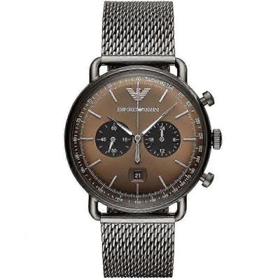 Horlogeband Armani AR11141 Mesh/Milanees Staal 22mm Horlogeband Armani AR11141 Mesh/Milanees Staal 22mm