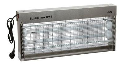 EcoKill Producten/elektr vliegenkast inox ipx4 2 x 18w EcoKill Producten/elektr vliegenkast inox ipx4 2 x 18w