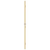 VidaXL Binnendeur smal 93x201,5 cm gehard glas en aluminium goudkleur - thumbnail