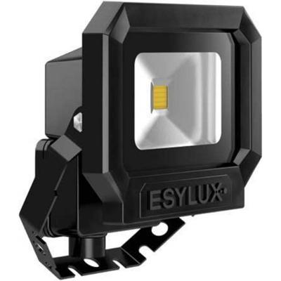 ESYLUX OFL SUN LED10W 3K sw EL10810015 LED-buitenschijnwerper 9 W Lichtkleur (naam): Wit