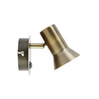 QAZQA Wandspot brons draai- en kantelbaar met schakelaar - Karin 1 - thumbnail