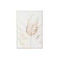 Canvas Home ESPRIT Wit Beige Lakens Scandinavisch 102,5 X 5,5 X 152,5 CM - thumbnail