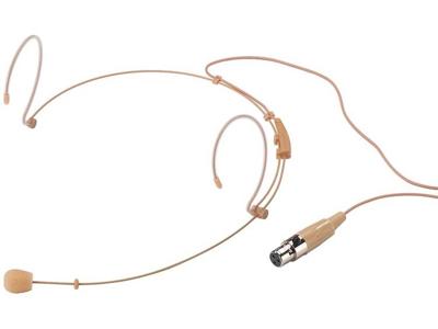 Headset Spraakmicrofoon Monacor HSE-152/SK Zendmethode:Kabelgebonden Incl. windkap