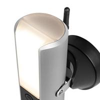 Smartwares CIP-39901 Guardian Beveiligingscamera Met Verlichting – 1080p full HD, 11 x 19 x 20 cm, Metallic Zilver - thumbnail