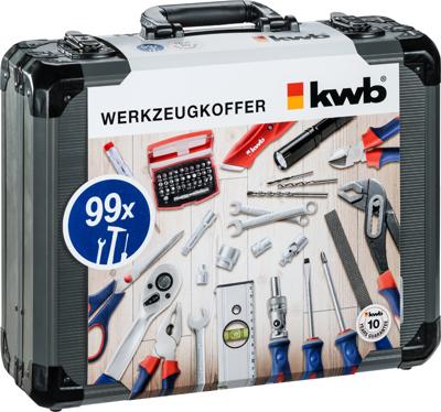 kwb Gereedschapskoffer (gevuld) 99-delig