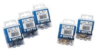 Set van tips WITTE Phillips PH2 5 Stuks - thumbnail