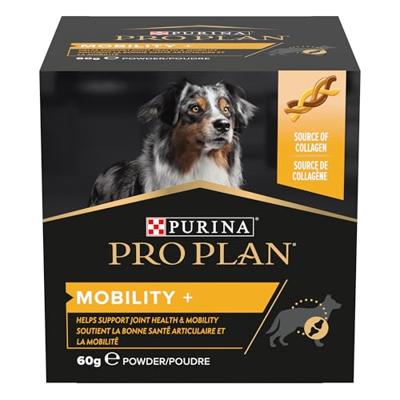 Purina Pro Plan Mobility+ supplement voor honden (poeder 60 g) 2 verpakkingen