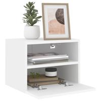 Tv-wandmeubels 2 st 60x30x30 cm bewerkt hout wit - thumbnail