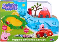 Peppa Pig Whizz Around Peppa's kleine rode auto set - thumbnail