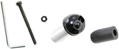 Busch + Müller Busch & müller reserve bevestiging spare fastening b&m plastic 16mm