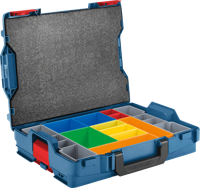Bosch Professional L-BOXX 102 & Inset Boxen 12tlg. 1600A016NB Transportkoffer ABS Blauw (l x b x h) 357 x 442 x 117 mm - thumbnail