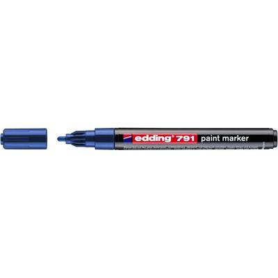 Paintmarker edding 791 alcoholbasis 1-2mm blauw