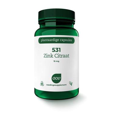 AOV 531 Zink Citraat 15mg Vegacaps