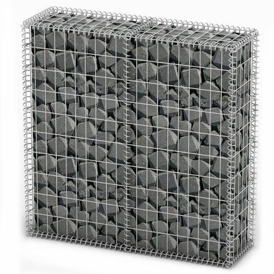 Schanskorf met deksels 100x100x30 cm gegalvaniseerd draad