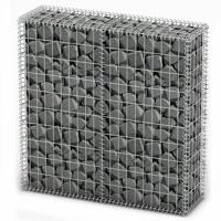 Schanskorf met deksels 100x100x30 cm gegalvaniseerd draad - thumbnail