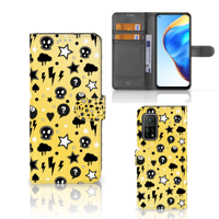 Telefoonhoesje met Naam Xiaomi Mi 10T Pro | Mi 10T Punk Geel - thumbnail
