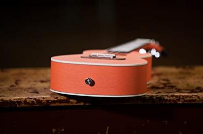Ortega RUPUKI Earth Series Concert Size Ukulele Pumpkin Orange concert ukelele