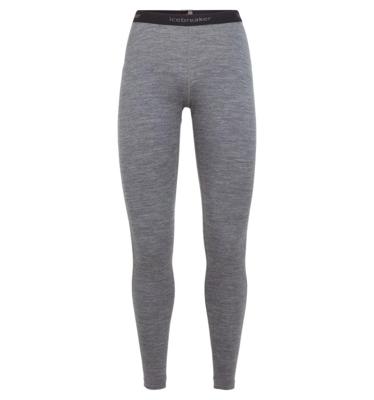 Icebreaker Merino 200 Oasis Thermobroek Dames Gritstone Hthr-013 L