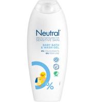 Neutral Baby Bath & Wash Gel - 250ml - thumbnail