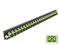 Delock 19 inch splitsingsbox frontpaneel 24 Port SC Simplex lindegroen - thumbnail