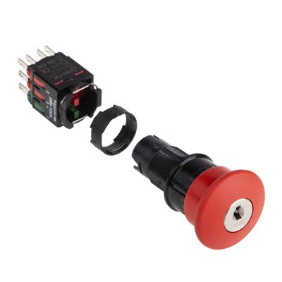 Schneider Electric XB6AS9349B Noodstopschakelaar 1 stuk(s)