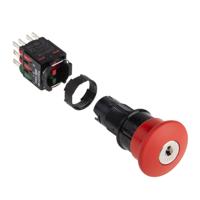 Schneider Electric XB6AS9349B Noodstopschakelaar 1 stuk(s) - thumbnail