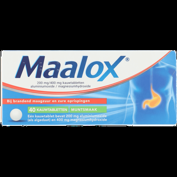 Maalox Kauwtabletten 40tb