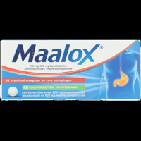 Maalox Kauwtabletten 40tb - thumbnail